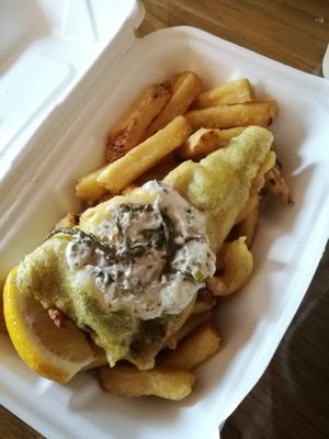 Vish n Chips at Pretend in Dublin