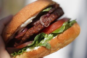 Veginity burger  at Pretend in Dublin