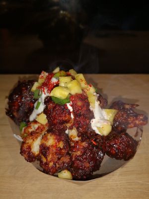 Cauliflower wings at Pretend in Dublin