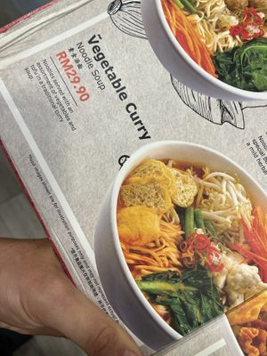 04/2023, this is what they had on their menu and atleast they assured it was vegan.  at KUL - Nooodles - Satellite in Sepang