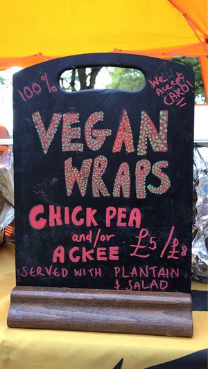 Vegan Wraps  at Blissful Kitchen  in North London