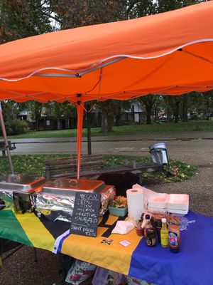 Tottenham Green Market  at Blissful Kitchen  in North London