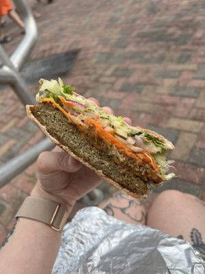 Vegan sandwich   at Speedy Redemption in St Thomas