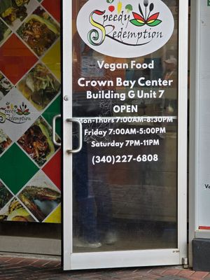  at Speedy Redemption in St Thomas