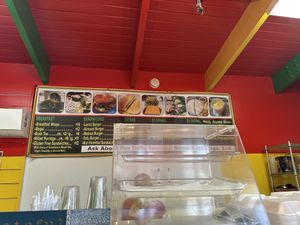 Everyday menu  at Speedy Redemption in St Thomas