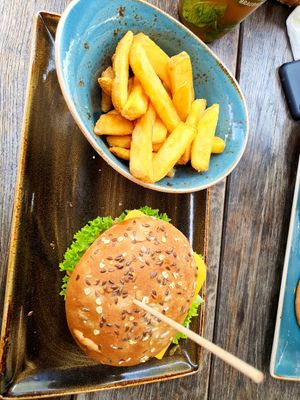Feuermeister at Hans im Glück in Frankfurt