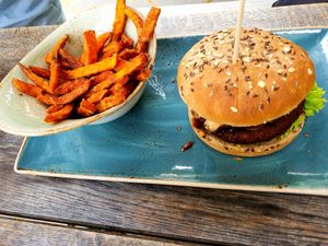 Naturbursche at Hans im Glück in Frankfurt