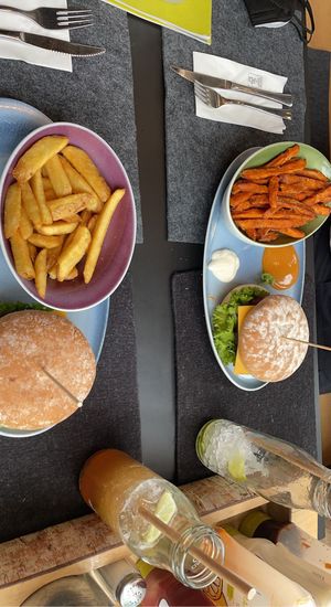   at Hans im Glück in Frankfurt