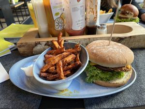   at Hans im Glück in Frankfurt