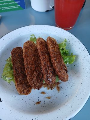 Tempê toast at Casinha Cafe in Brasilia