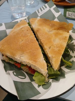 Focaccia mama at Casinha Cafe in Brasilia