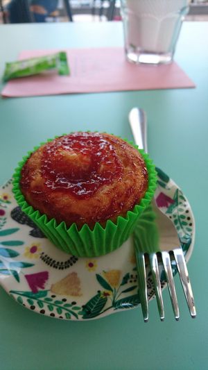 Bolinho do amor at Casinha Cafe in Brasilia