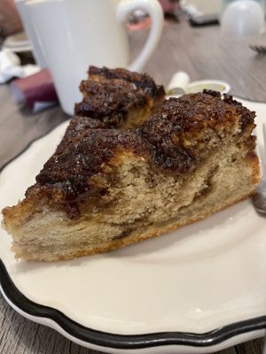 Coffee cake  at Porch & Pantry in Mt Gretna