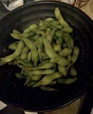 Garlic edamame  at LYNQ in Fort Myers