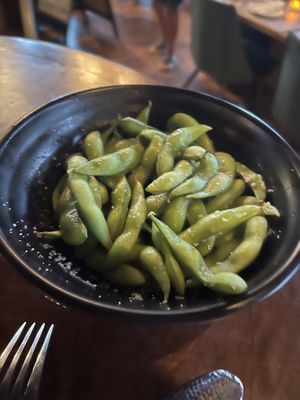 Edamame beans  at LYNQ in Fort Myers