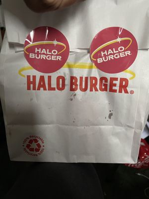 halo burger  at Halo Burger in South West London