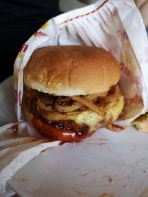 Burger at Halo Burger in South West London