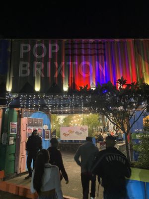 Pop Brixton (Halo is a vendor inside)  at Halo Burger in South West London