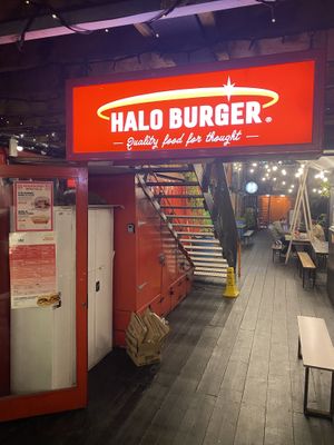Halo Burger  at Halo Burger in South West London