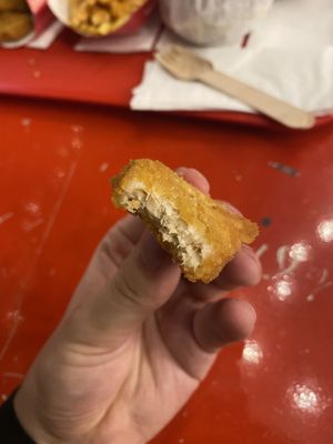 Impossible “Chicken” Nugget  at Halo Burger in South West London
