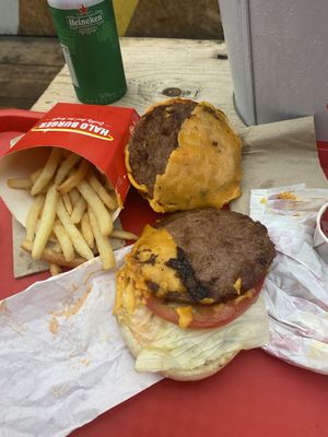 Say hello to the famous halo burger at Halo Burger in South West London