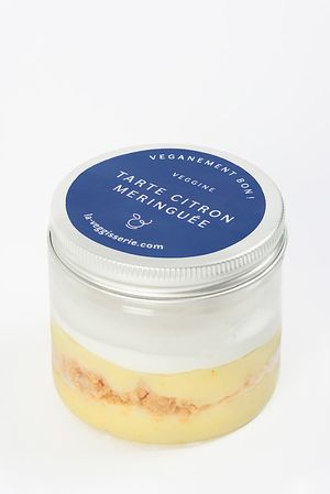 Lemon pie at La Veggisserie in Saint-arnoult