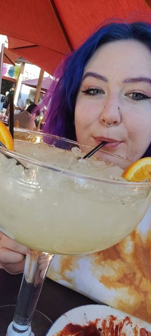 El hefe margarita at Casa de Reyes in San Diego