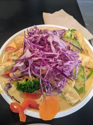 Crazy Rich Asian Soup at Vegan Plate in Roseville