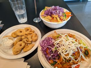Big portions at Vegan Plate in Roseville