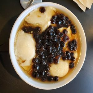 No oil boba dessert 👎 Too sweet for me. at Vegan Plate in Roseville