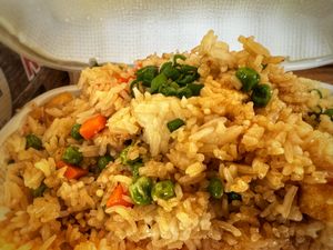 Gourmet fried rice  at Vegan Plate in Roseville