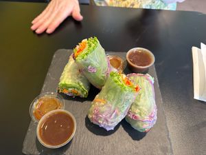 Summer Rolls at Vegan Plate in Roseville