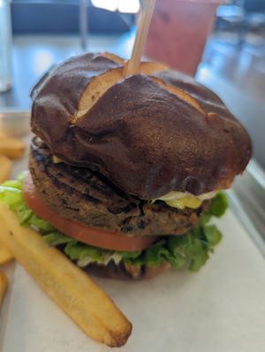 Close up at Vegan Plate in Roseville