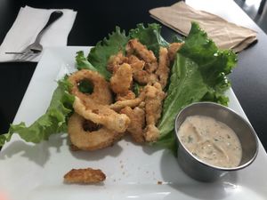 Calamushroom- so good! at Vegan Plate in Roseville