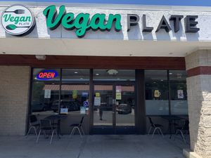 Storefront  at Vegan Plate in Roseville
