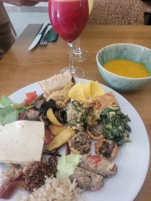 Just half of the options they had today at DaTerra - Rua da Rosa in Lisbon