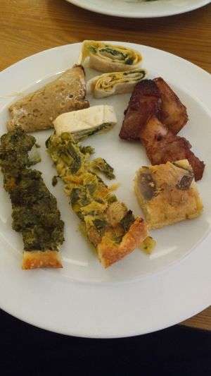 First plate of many... at DaTerra - Rua da Rosa in Lisbon