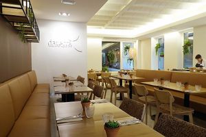 Dining room at DaTerra - Rua da Rosa in Lisbon