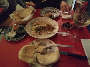 Hummus with cauliflower at DaTerra - Rua da Rosa in Lisbon