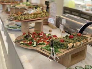 Parts of buffet at DaTerra - Rua da Rosa in Lisbon