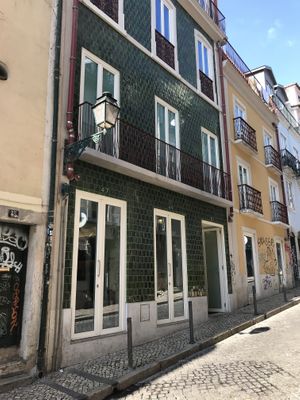 Outside at DaTerra - Rua da Rosa in Lisbon