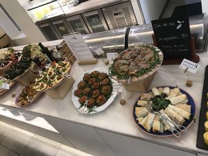 Small section of buffet   at DaTerra - Rua da Rosa in Lisbon