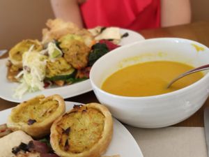 Sopa de calabaza at DaTerra - Rua da Rosa in Lisbon