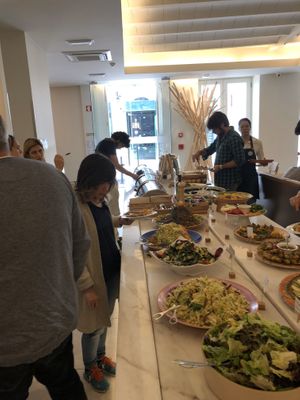 Lunch buffet. at DaTerra - Rua da Rosa in Lisbon