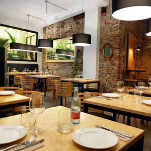 Beautiful interior design. at La Sociedad Herbivora in Malaga