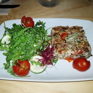 Quiche. Absolutely world class! at La Sociedad Herbivora in Malaga