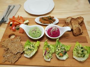 tabla at La Sociedad Herbivora in Malaga