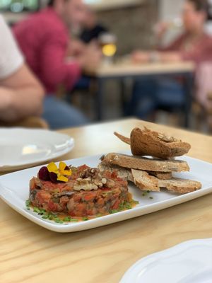 Tarte at La Sociedad Herbivora in Malaga