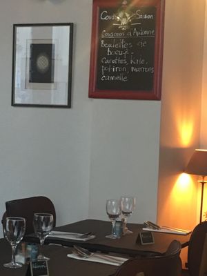 Inside at Couscous Deli  in Paris