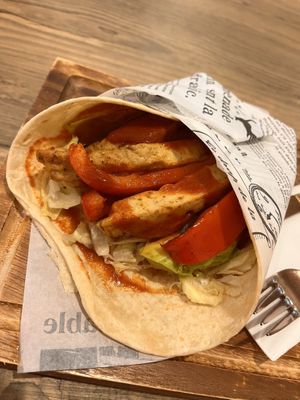 Korean BBQ Wrap  at Fruit Fusion in Phuket